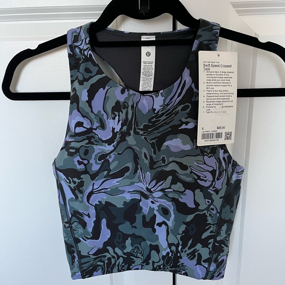 lululemon athletica Swift Speed Cropped Tank